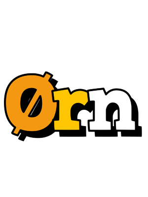 Ørn cartoon logo