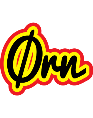 Ørn flaming logo