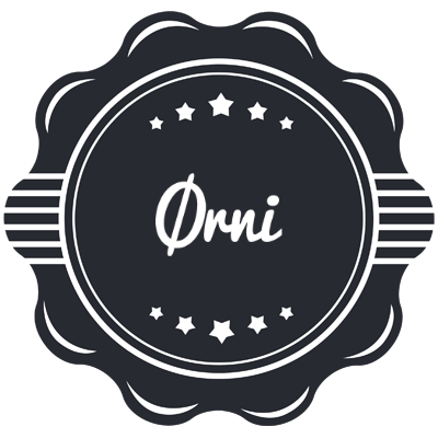 Ørni badge logo