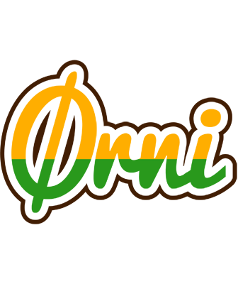Ørni banana logo