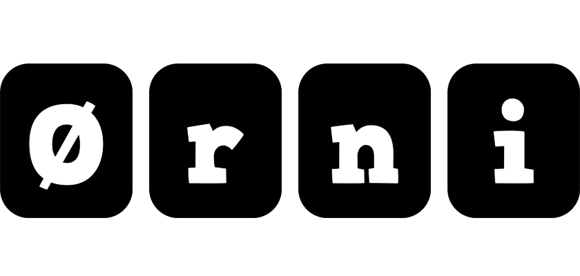 Ørni box logo