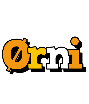 Ørni cartoon logo