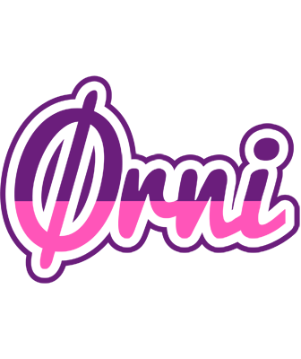 Ørni cheerful logo