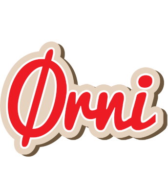 Ørni chocolate logo