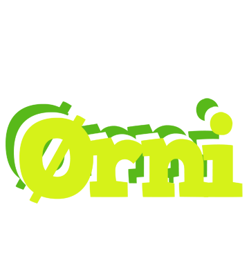 Ørni citrus logo