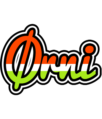 Ørni exotic logo