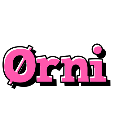 Ørni girlish logo