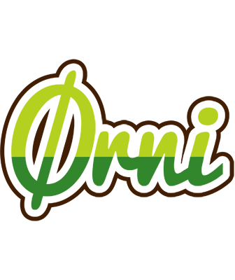 Ørni golfing logo