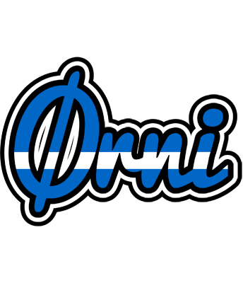 Ørni greece logo
