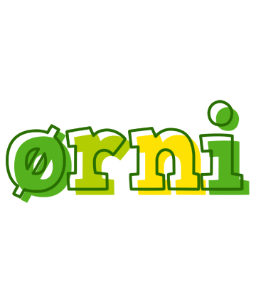 Ørni juice logo
