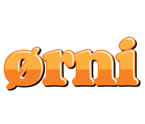 Ørni orange logo