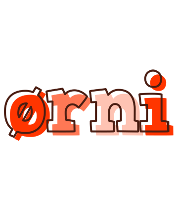 Ørni paint logo