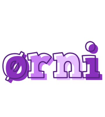 Ørni sensual logo