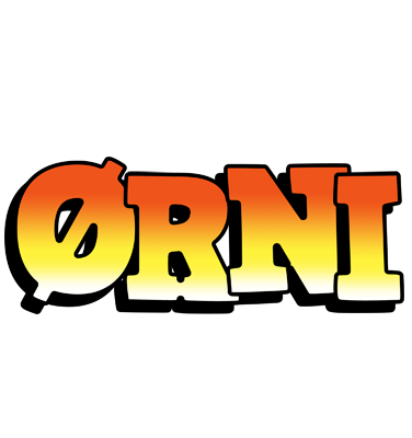 Ørni sunset logo
