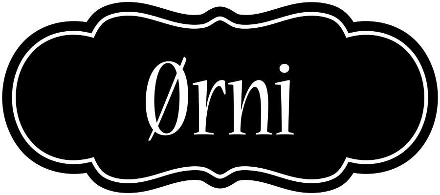 Ørni welcome logo