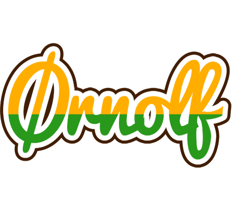 Ørnolf banana logo
