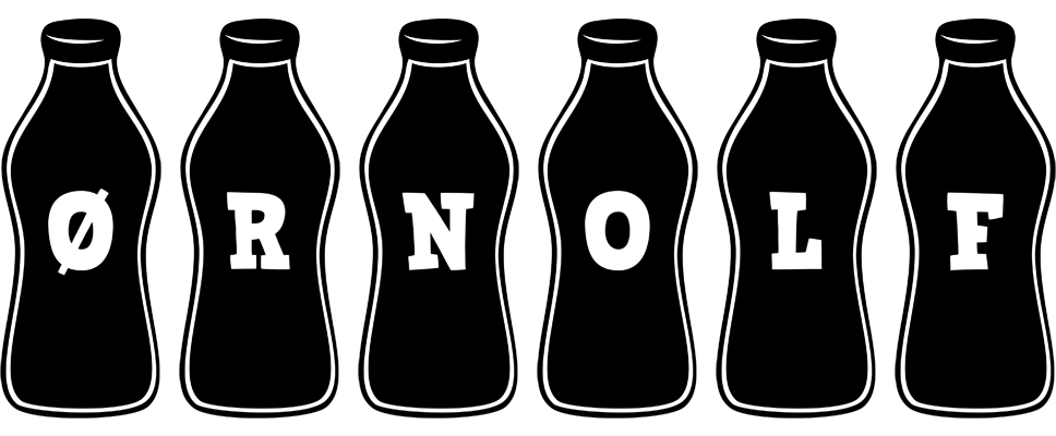 Ørnolf bottle logo