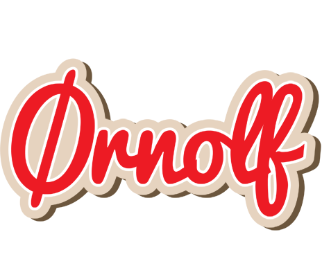 Ørnolf chocolate logo