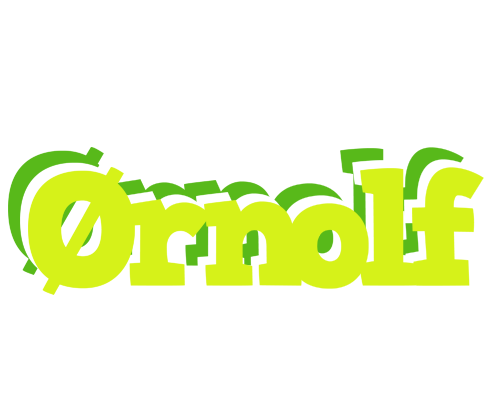 Ørnolf citrus logo