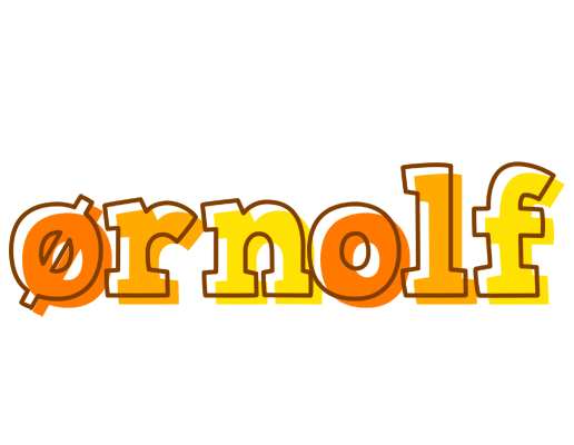 Ørnolf desert logo