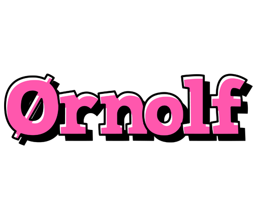 Ørnolf girlish logo
