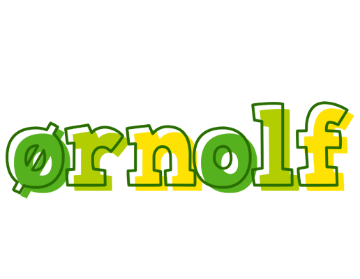 Ørnolf juice logo