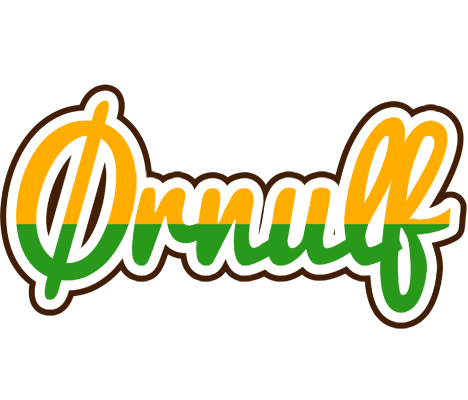 Ørnulf banana logo