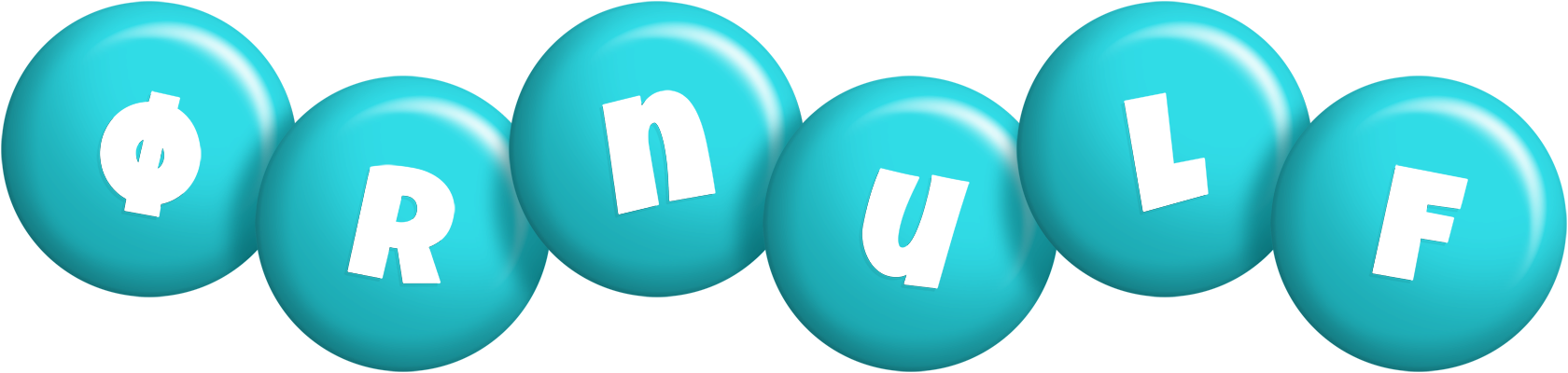 Ørnulf candy-azur logo