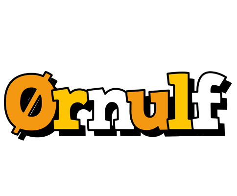 Ørnulf cartoon logo