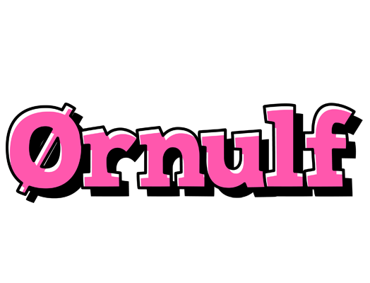 Ørnulf girlish logo