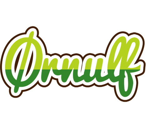 Ørnulf golfing logo
