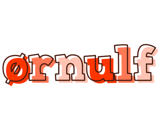 Ørnulf paint logo