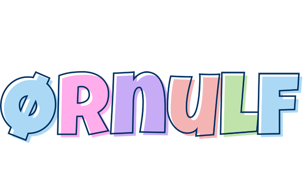 Ørnulf pastel logo