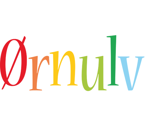 Ørnulv birthday logo