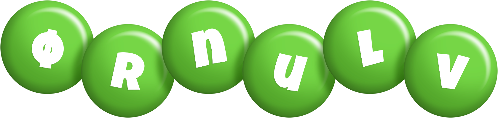 Ørnulv candy-green logo