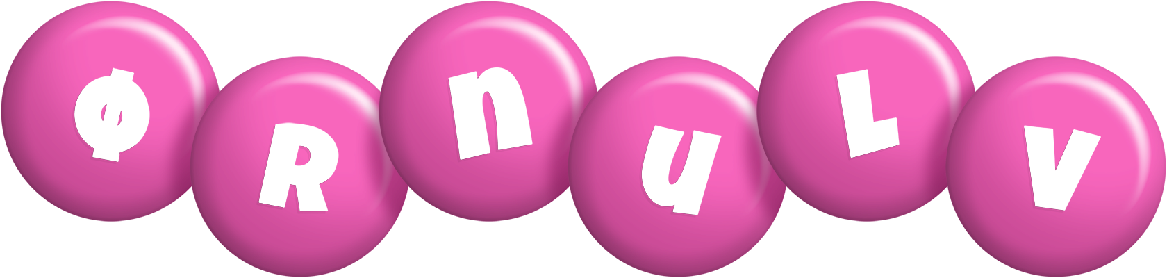 Ørnulv candy-pink logo