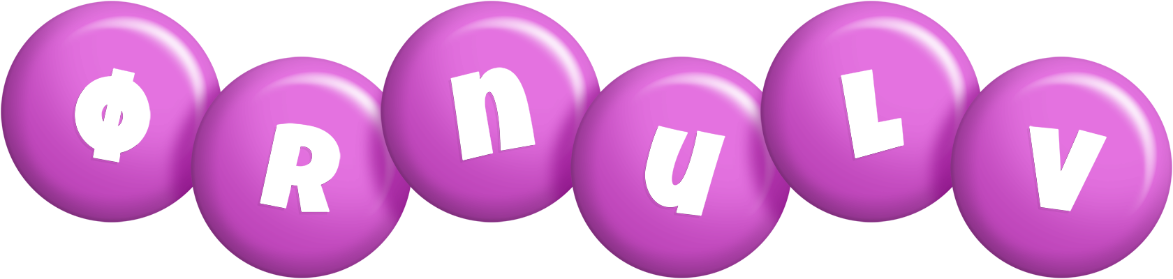 Ørnulv candy-purple logo