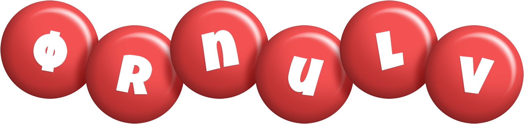 Ørnulv candy-red logo