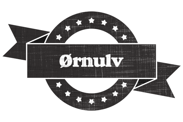 Ørnulv grunge logo