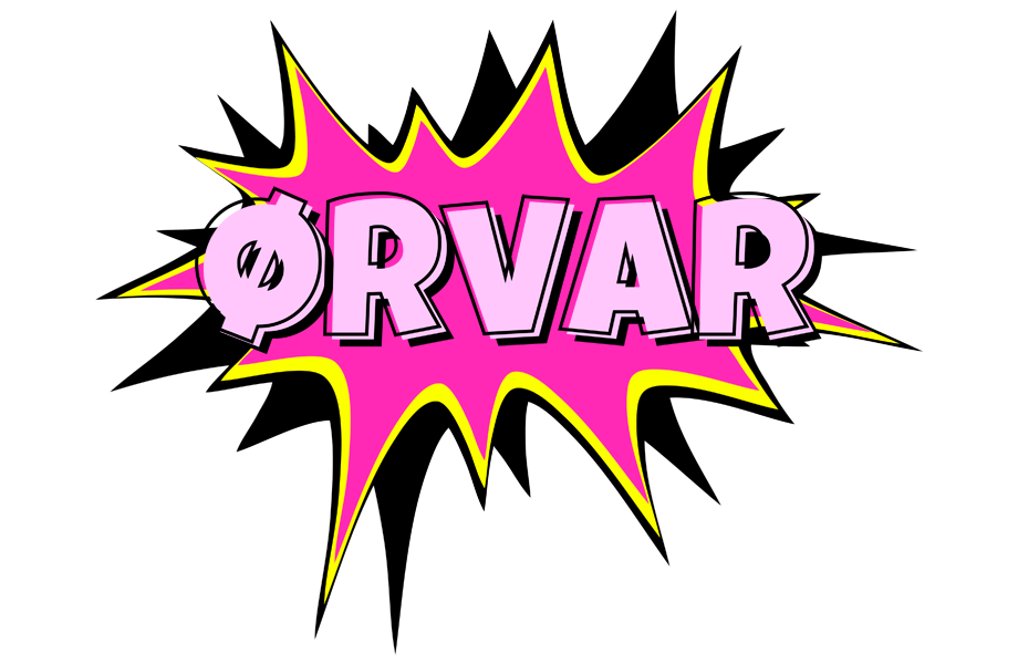 Ørvar badabing logo