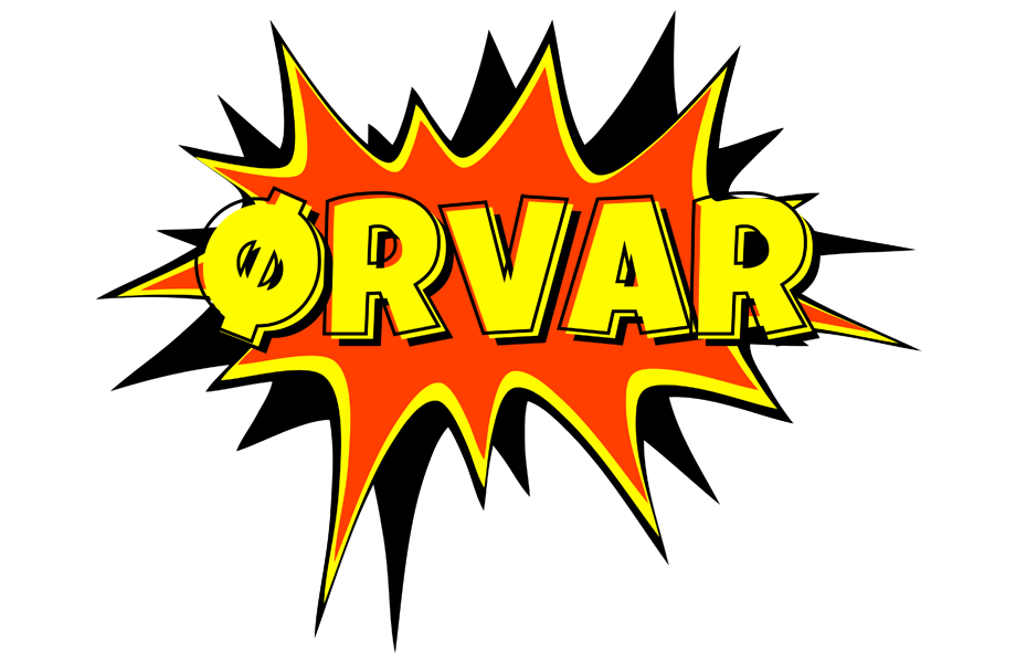 Ørvar bazinga logo