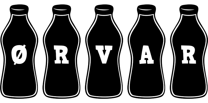 Ørvar bottle logo