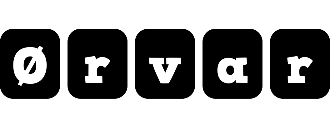 Ørvar box logo