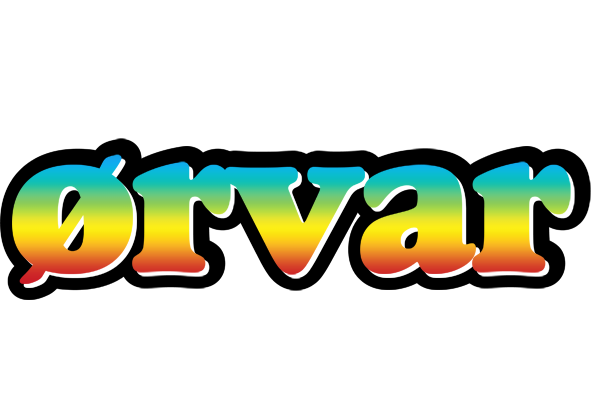 Ørvar color logo
