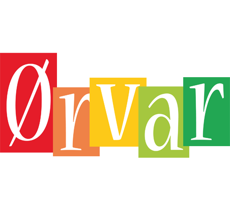 Ørvar colors logo
