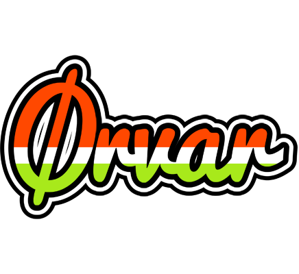 Ørvar exotic logo