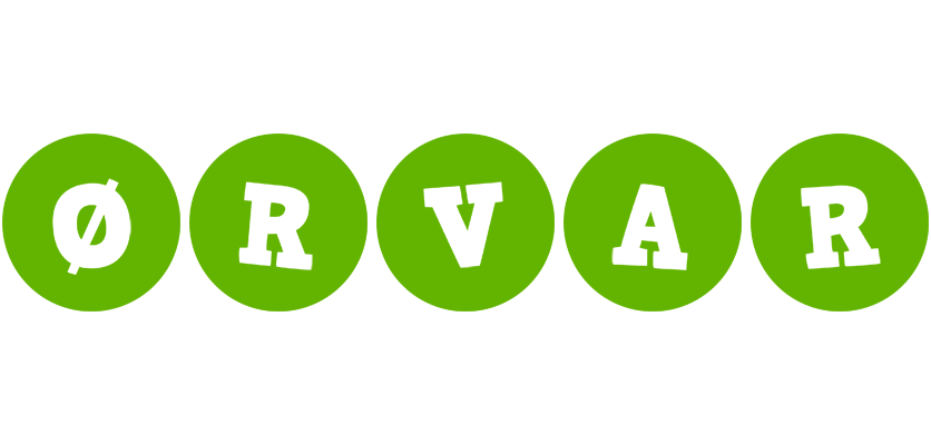 Ørvar games logo