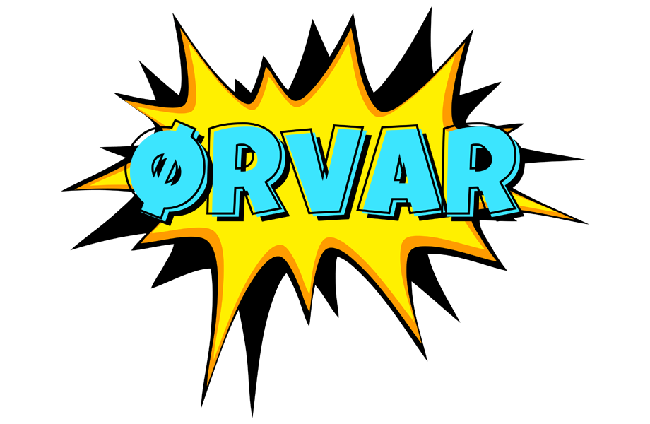 Ørvar indycar logo