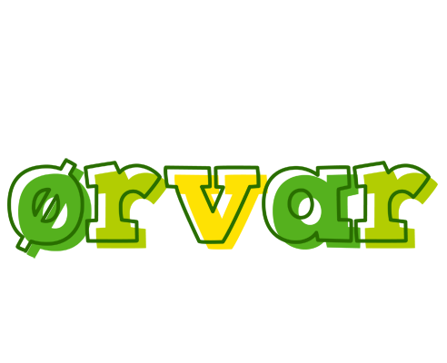Ørvar juice logo