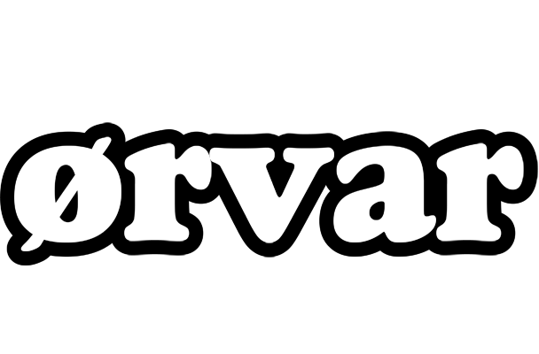 Ørvar panda logo
